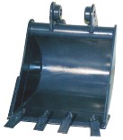 Tiefl&ouml;ffel zum Anbauen an Bagger mieten