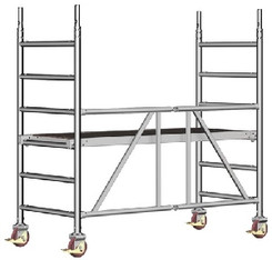 Aluminium-Fahrger&uuml;st mieten leihen