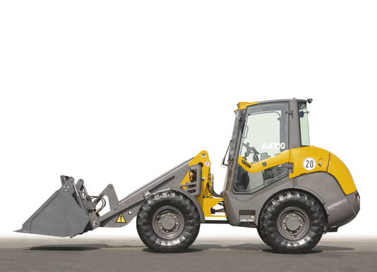 Radlader 1,0 m&sup3; Schaufelinhalt mieten leihen