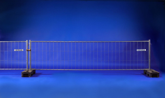 Bauzaun 3,50 x 1,00 m Typ M100  mieten leihen