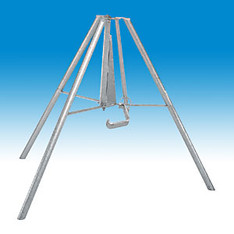 Dreifu&szlig;st&auml;nder f&uuml;r Stahlrohrst&uuml;tze mieten leihen