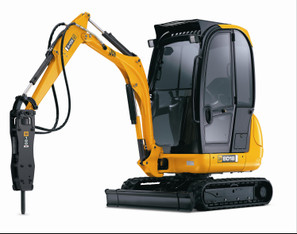 Minibagger 1,7 t mieten leihen