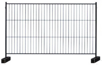 Bauzaun inkl. Fu&szlig; mieten leihen