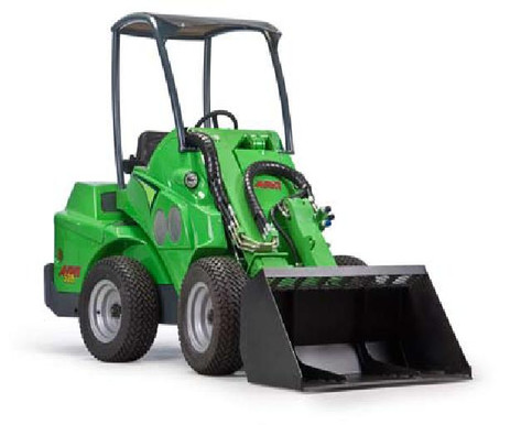 Multifunktionslader mit Schutzdach mieten leihen