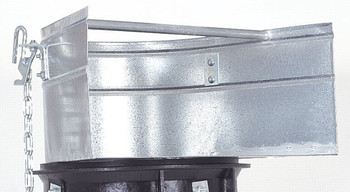 Bauschuttrutsche - Trichter mieten leihen