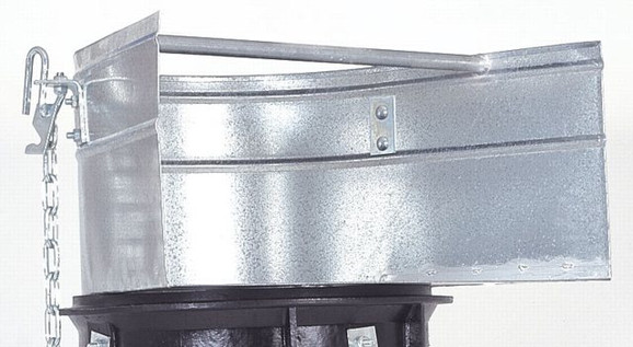 Bauschuttrutsche - Trichter mieten leihen