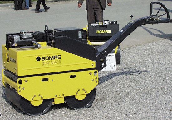 Doppelvibrationswalze mieten leihen