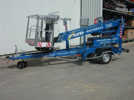 Anh&auml;nger Arbeitsb&uuml;hne mieten leihen
