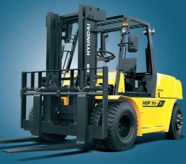 Diesel Gabelstapler 7t 5m mieten leihen