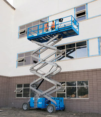 Gel&auml;nde Scherenb&uuml;hne 18 m / 18m Superdeck mieten leihen