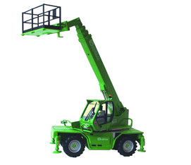 Arbeitsb&uuml;hne f&uuml;r Teleskopstapler mieten leihen