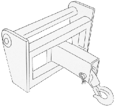 Seilwinde f&uuml;r Teleskopstapler mieten leihen