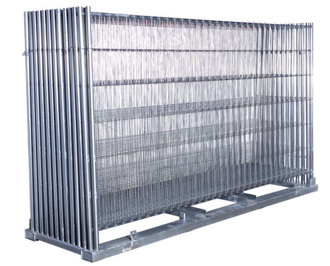 Bauzaun 3,5 x 2,0m,Mobilzaun,Absperrzaun mieten leihen