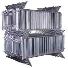 Absperrgitter mieten leihen