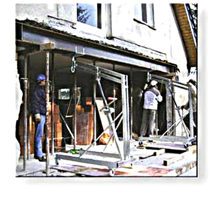 Kragarmlift, fahrbar, klappbar mieten leihen