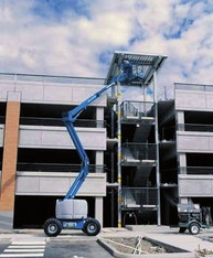 Gelenkteleskoparbeitsb&uuml;hne 16m selbstfahrend mieten leihen