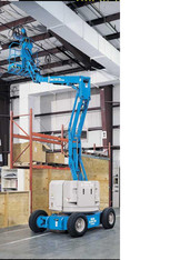 Gelenkteleskoparbeitsb&uuml;hne 12m selbstfahrend mieten leihen