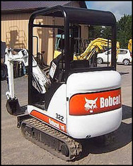 Minibagger / Kompaktbagger mieten leihen