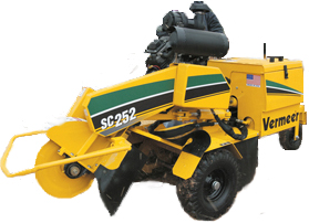 Baumstumpffr&auml;se mieten leihen