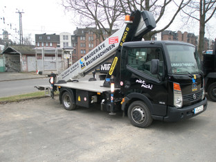 LKW- B&uuml;hne 3,49 t  mieten leihen