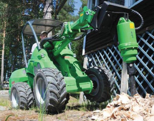 Baumstumpffr&auml;se  mieten leihen
