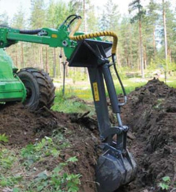 Baggerarm mieten leihen