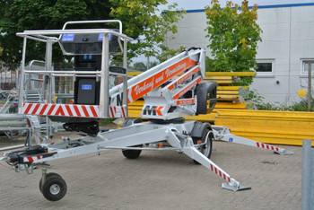 Hubsteiger, Anh&auml;ngerarbeisb&uuml;hne, Arbeitsb&uuml;hne mieten leihen