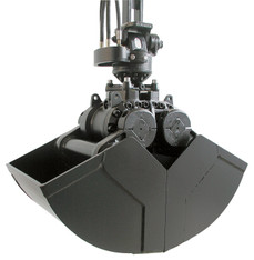 Zweischalengreifer f&uuml;r Bagger 8,0 t mieten leihen