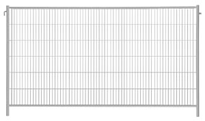  3,50 x 2,00 m  Bauzaun Element   mieten leihen