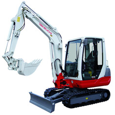 Kompaktbagger 3,5 t mit Powertilt mieten leihen