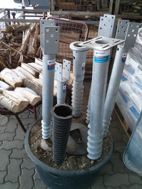 Krinner Schraubfundamente mieten leihen