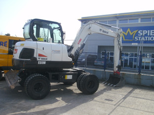 5,5 Tonnen Mobilbagger mieten leihen