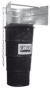 Bauschuttrohr m. Einf&uuml;lltrichter 1,00 m, Gummi mieten leihen