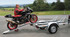 Motorradanh&auml;nger 750 kg, gebremst