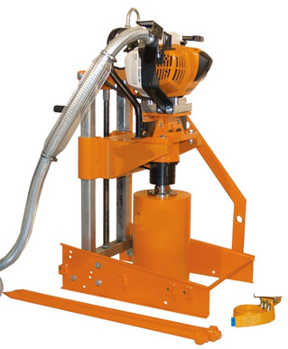 Kanalkernbohrger&auml;t bis 300 mm mit 2-Takt-Motor mieten leihen