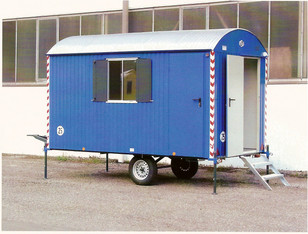 Bauwagen 3,5 m, 25 km/h mieten leihen