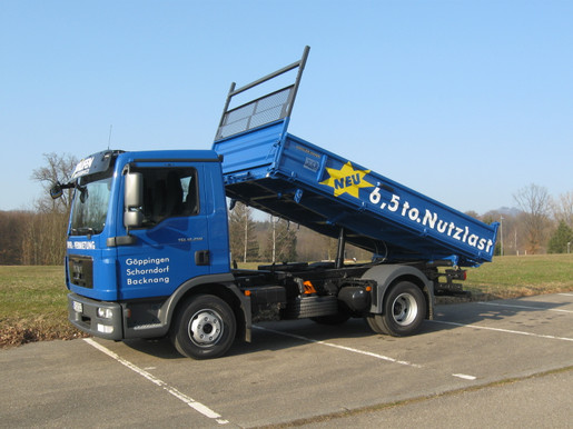 LKW-Kipper mieten leihen