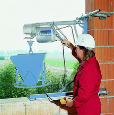 Schwenkarmaufzug mieten leihen