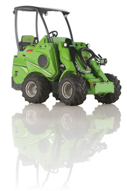 Multifunktionslader - knickgelenkter Lader mit Fahrersitz auf dem Hinterwagen,  mieten leihen