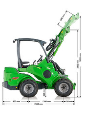 Radlader mieten leihen