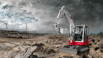 Kompaktbagger 4,0 to Kabine mieten leihen