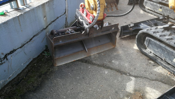 Grabenr&auml;uml&ouml;ffel starr  MS 01 mieten leihen