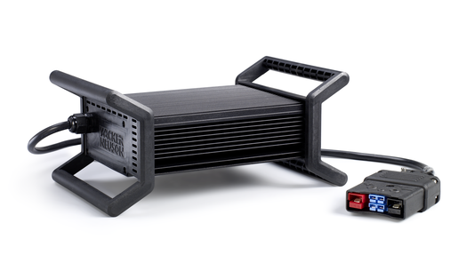 Akku Ladeger&auml;t f&uuml;r Akkustamfer / R&uuml;ttelplatten mieten leihen