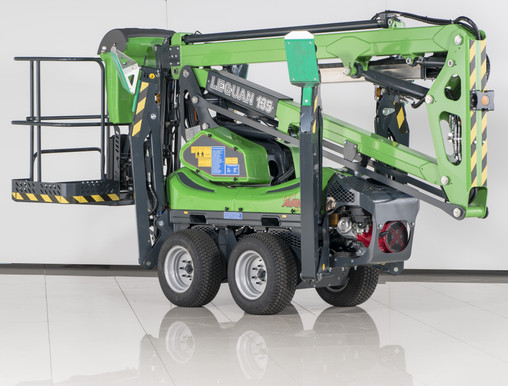 Hubarbeitsb&uuml;hne / Personenlift / Arbeitsb&uuml;hne mieten leihen