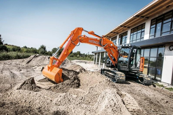 Raupenbagger mieten leihen