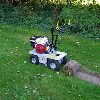 Rasenabsch&auml;lmaschine  Rasensodenschneider Kommtek RS 3040 mieten leihen