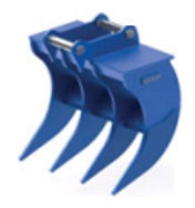 Roderechen f&uuml;r Bagger mieten leihen